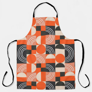 Geometric pattern in bright color blocks.  schürze