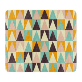 Geometric pattern of multi-colored triangles  schneidebrett