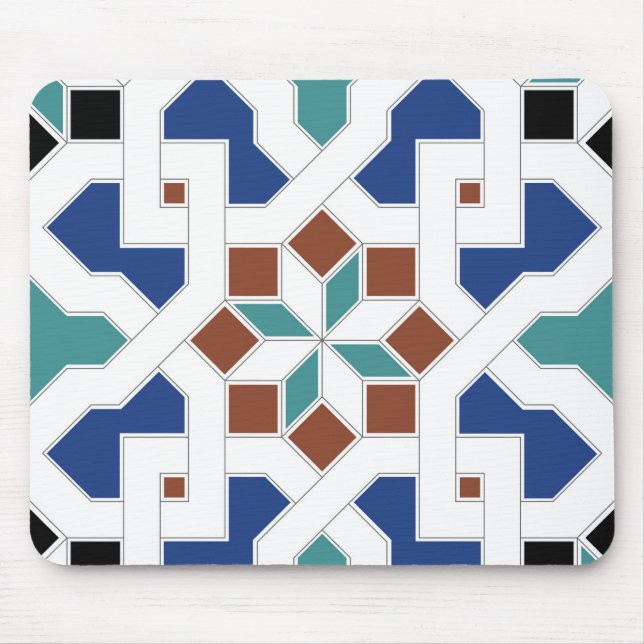 Geometric Pattern - Oriental Design Pt.4 Mousepad (Vorne)