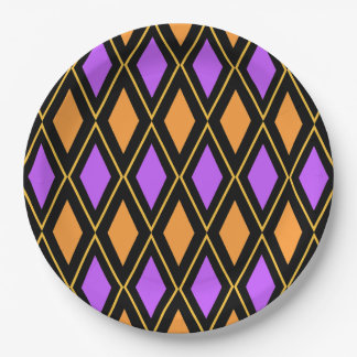 Geometric pattern pappteller