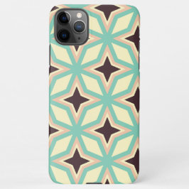 Geometric pattern with alternating dark star shape iPhone 11Pro max hülle