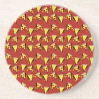 Geometric Pizza Pepperoni Italian Slice