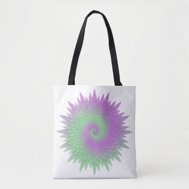 Geometric Purple and Green (Vorderseite)