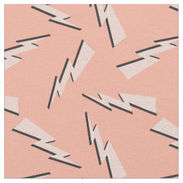 Geometric retro vintage 80s minimalist modern bolt stoff