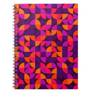Geometric seamless pattern. Abstract vintage vinta Notizblock