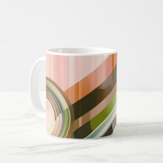 Geometric Shapes and Vibrant Colors Wall Art Print Kaffeetasse