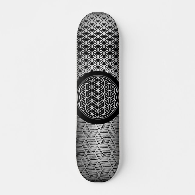 geometric SkateAbsage Skateboard (Vorne)