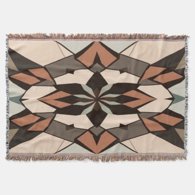 Geometric Symphony: Balance in Design" Decke (Vorderseite)