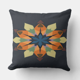 Geometric Symphony: Balance in pillow  Kissen