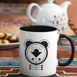 Geometric Tatsu Dragon Zodiac Tasse