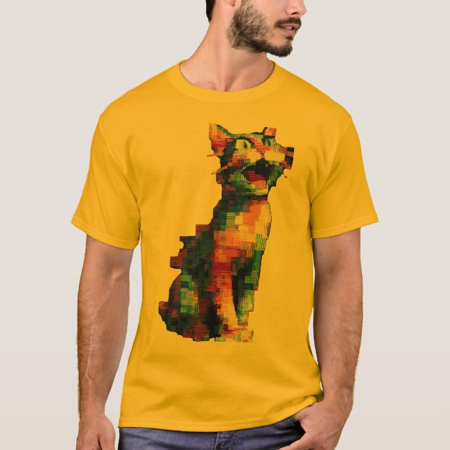 `Geometric Tiger T-Shirt`  T-Shirt (Vorderseite)