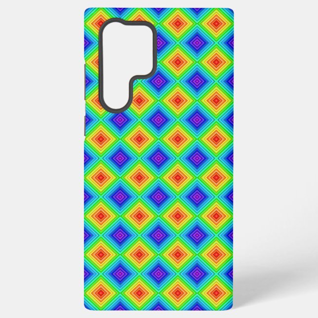 Geometric Topography (pattern) - Samsung Case Galaxy Hülle (Rückseite)