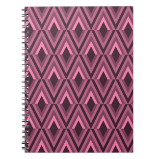 Geometric Zig Zag Ethnic Seamless Notizblock