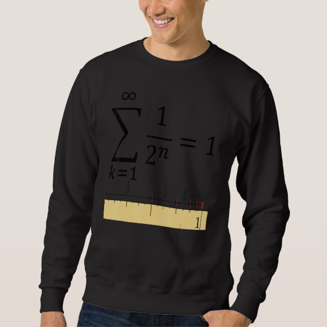 Geometrical Sum Cool Notion Of Math And Science 2 Sweatshirt (Vorderseite)