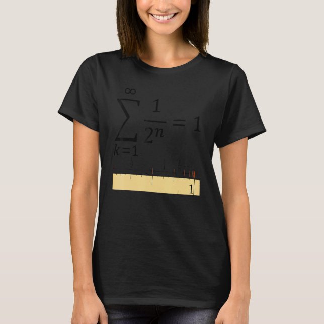 Geometrical Sum Cool Notion Of Math And Science 2 T-Shirt (Vorderseite)