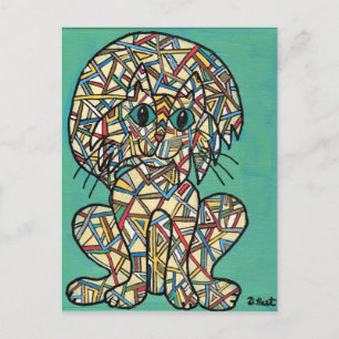 Geometricat 5 postkarte