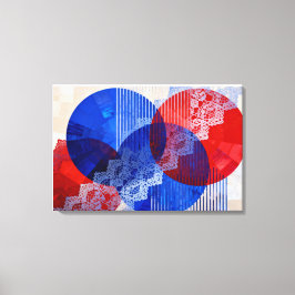 Geométrico Leinwanddruck