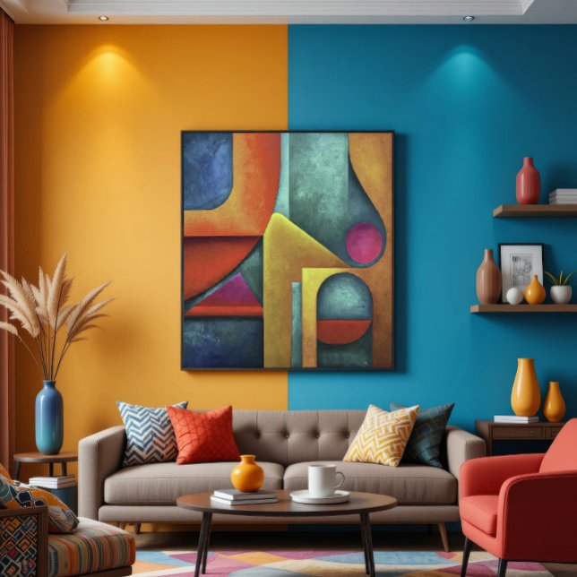 Geometrie der Essenz Leinwanddruck (Von Creator hochgeladen)