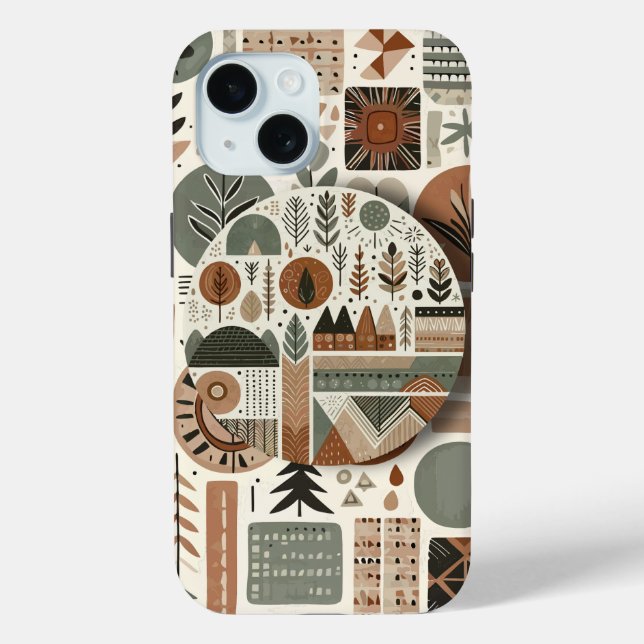 Geometrie der Natur Case-Mate iPhone Hülle (Rückseite)