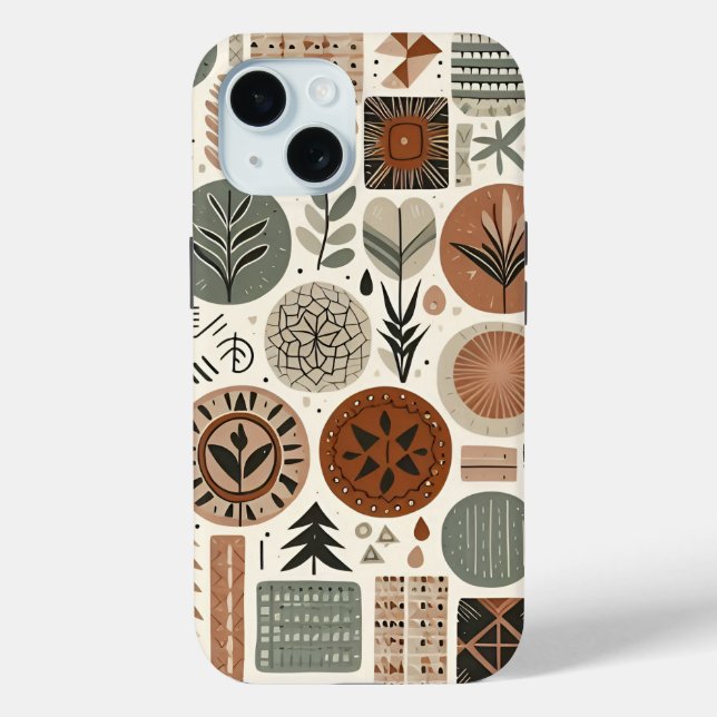 Geometrie der Natur Case-Mate iPhone Hülle (Rückseite)