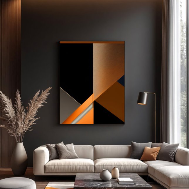 Geometrie der Stille Leinwanddruck (Von Creator hochgeladen)