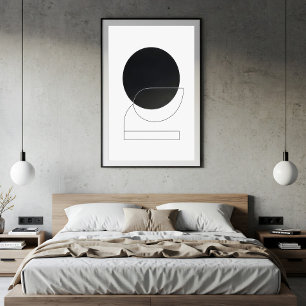 Geometrie der Stille Poster