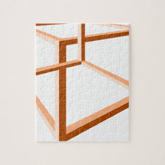 Geometrie der Täuschungs-unmögliche Illusions-3d Puzzle