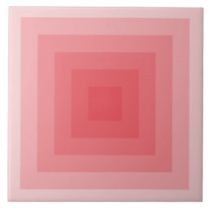 Geometrie des roten Quadrats Fliese