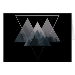 Geometrie Dreiecke Misty Fores