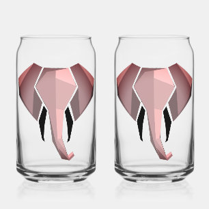 Geometrie Elephant Head Dosenglas