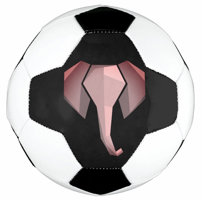 Geometrie Elephant Head Fußball (Vorderseite)