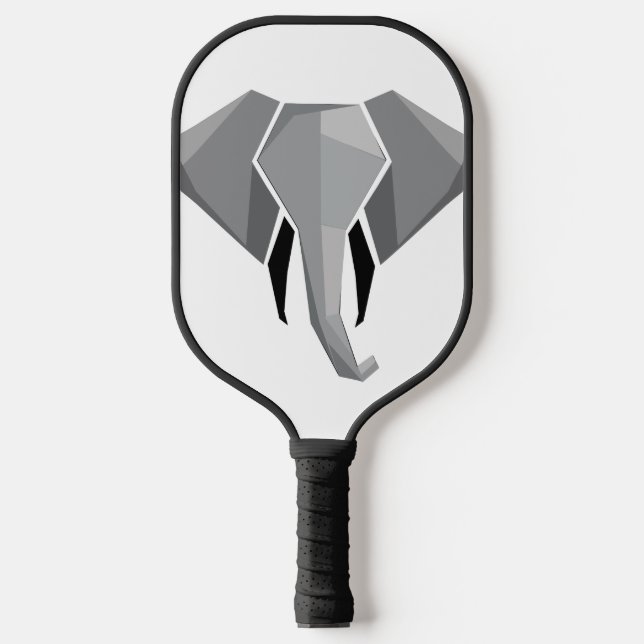 Geometrie Elephant Head Pickleball Schläger (Vorderseite)