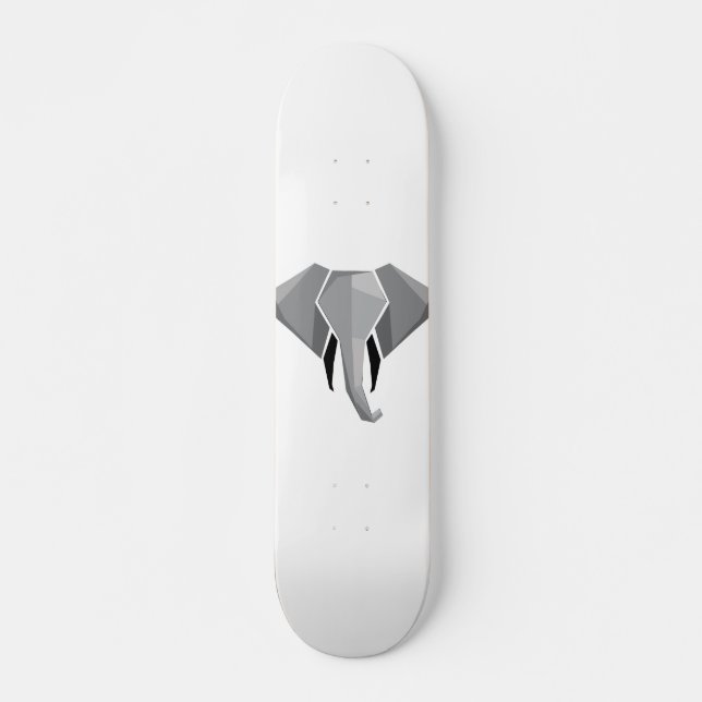 Geometrie Elephant Head Skateboard (Vorne)