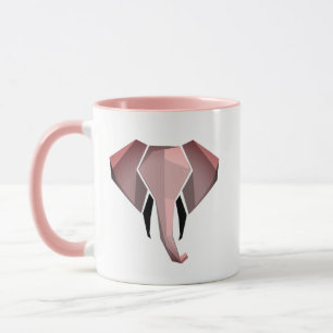 Geometrie Elephant Head Tasse