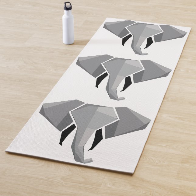 Geometrie Elephant Head Yogamatte (Beispiel)