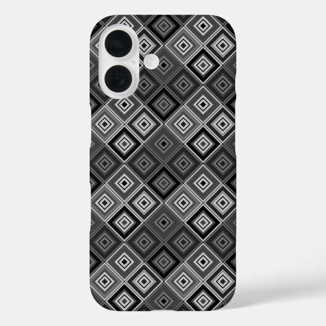 Geometrie Ethno-Patchwork  Case-Mate iPhone Hülle (Rückseite)