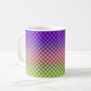 Geometrie, Farbverlauf, Ombre Kaffeetasse