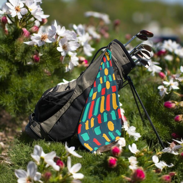 Geometrie Golfhandtuch (Golf Towel)