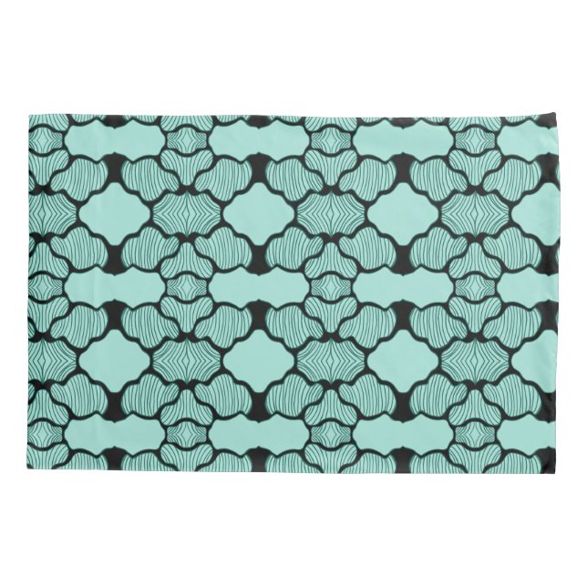 Geometrie in Bewegung Kissenbezug (Rückseite)