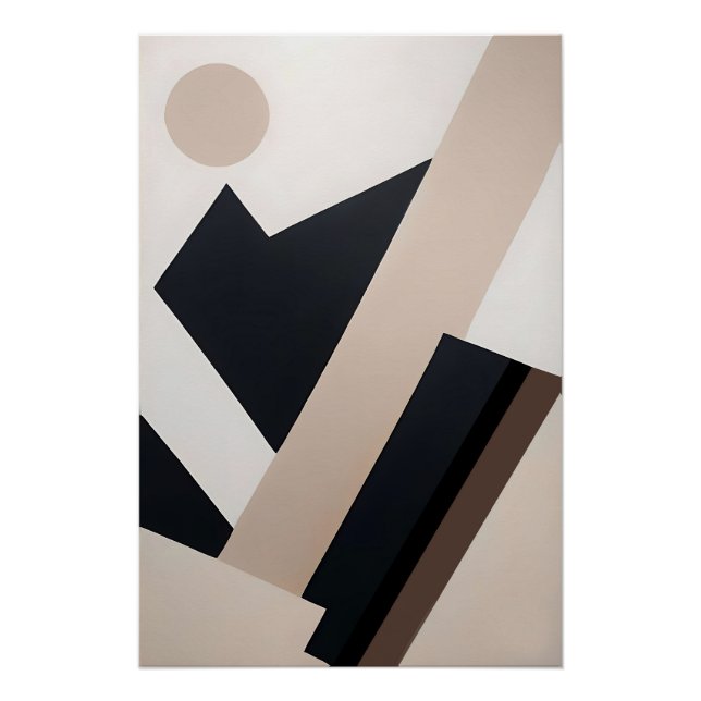 Geometrie in Harmonie Poster (Vorderseite)