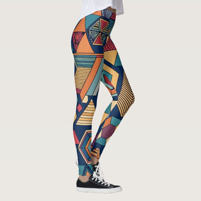 Geometrie Leggings (Rechts)