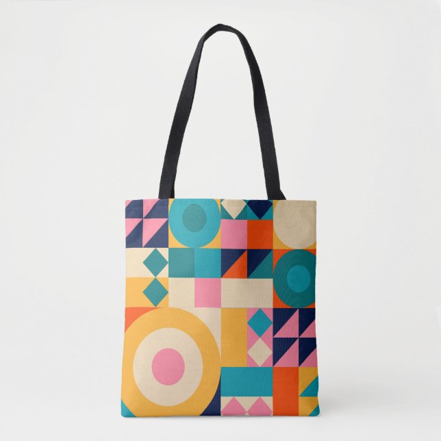 Geometrie-Minimalistisch: Vintages Illustrationspa (Vorderseite)