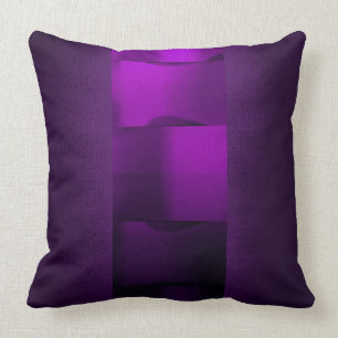 Geometrie-Pflaumen-lila 3-Maßamethyst Kissen