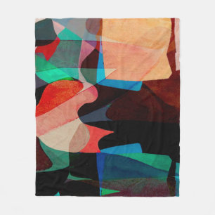 Geometrie Textur klassisches Muster Fleecedecke