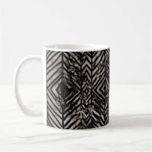 Geometrie Textur kreativ wiederholen modernes Must Kaffeetasse