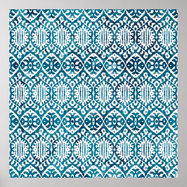 Geometrie Textur wiederholen kreative moderne Must Poster (Vorne)