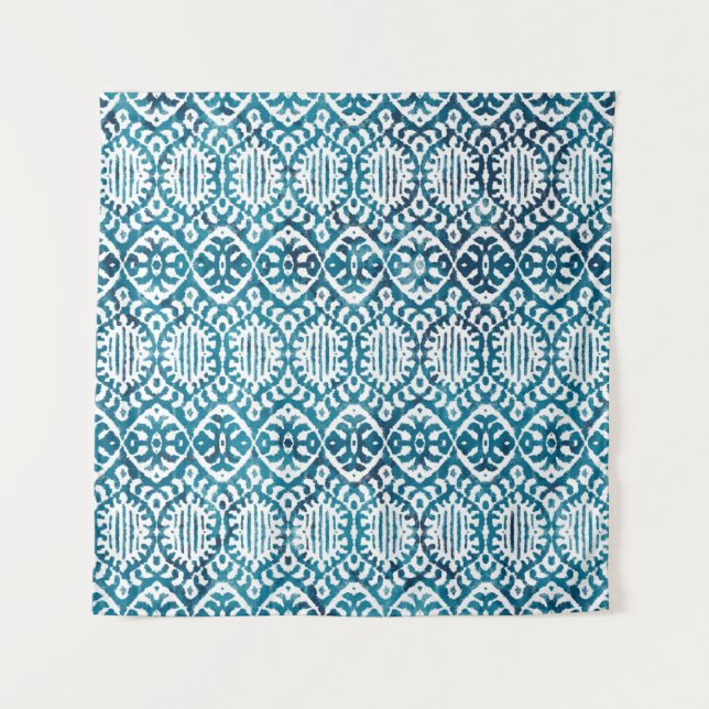 Geometrie Textur wiederholen kreative moderne Must Wandteppich (Vorderseite)