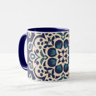 Geometrie und Kalligraphie arab Mug Tasse