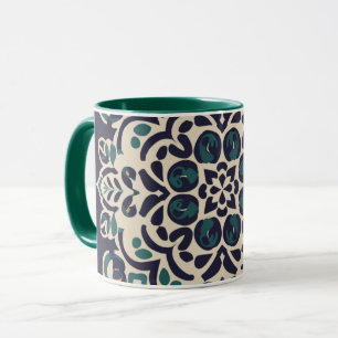 Geometrie und Kalligraphie arab Mug Tasse