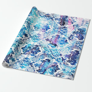 Geometrie-Wiederholmuster mit Texturgrundabellen Geschenkpapier